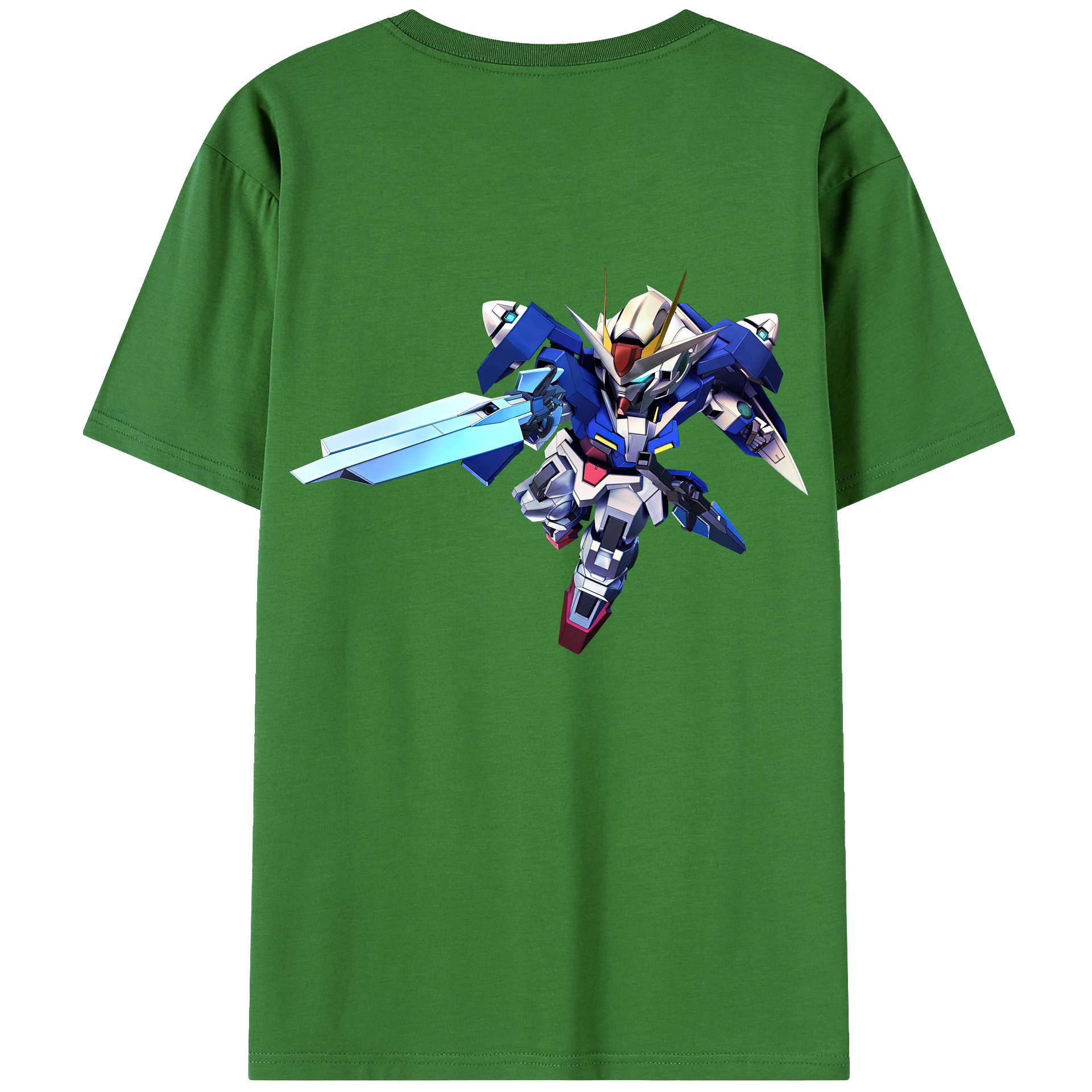（画像用） 機動戦士ガンダム Mobile Suit Gundam レディース半袖Tシャツ(バックプリント)